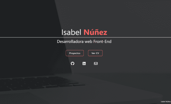 Pagina personal Isabel Núñez